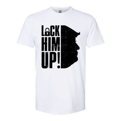 Lock Him Up Democrat Anti Trump Impeach 45 Resist Resign Softstyle CVC T-Shirt