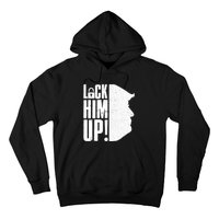 Lock Him Up Democrat Anti Trump Impeach 45 Resist Resign Hoodie