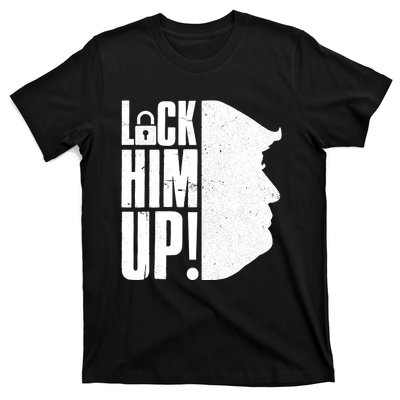 Lock Him Up Democrat Anti Trump Impeach 45 Resist Resign T-Shirt