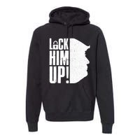 Lock Him Up Democrat Anti Trump Impeach 45 Resist Resign Premium Hoodie