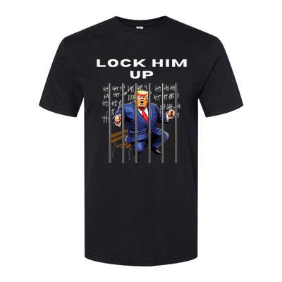 Lock Him Up Antitrump Djt Incarceration Jail Trump Softstyle® CVC T-Shirt