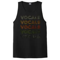 Love Heart Vocals Grunge Vintage Style Black Vocals PosiCharge Competitor Tank