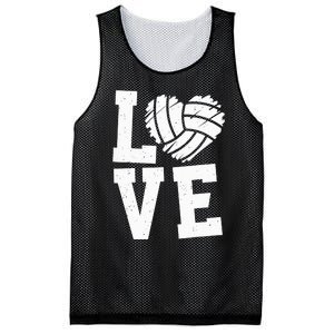 Love Heart Volleyball Team Design for Sport Fans Player Mesh Reversible Basketball Jersey Tank