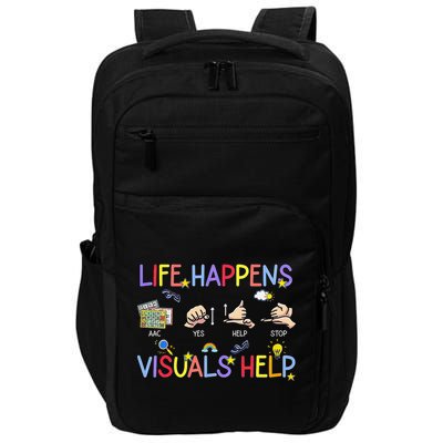 Life Happens Visuals Help ACC Special Education Teacher Impact Tech Backpack