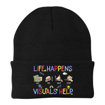 Life Happens Visuals Help ACC Special Education Teacher Beanie