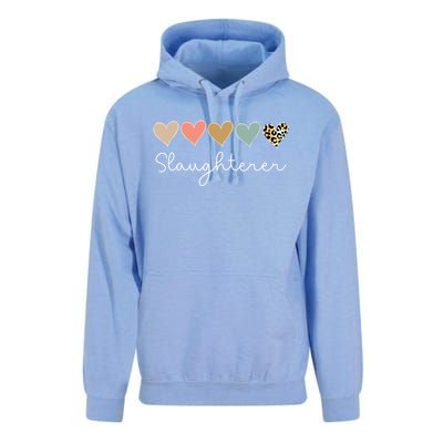 Leopard Hearts Valentine's Day For Team Slaughterer Vgiftday Gift Unisex Surf Hoodie