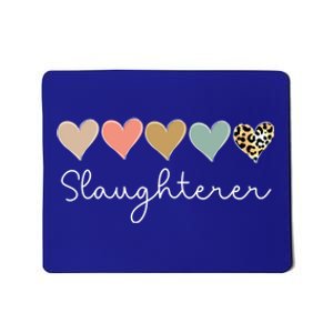 Leopard Hearts Valentine's Day For Team Slaughterer Vgiftday Gift Mousepad