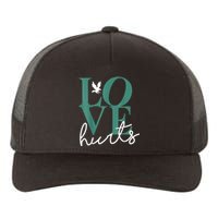 Hurts So Good Eagles Fan - Love Hurts Eagles Fan Vintage  Yupoong Adult 5-Panel Trucker Hat