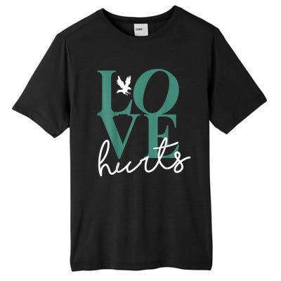 Hurts So Good Eagles Fan - Love Hurts Eagles Fan Vintage  Tall Fusion ChromaSoft Performance T-Shirt