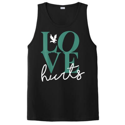 Hurts So Good Eagles Fan - Love Hurts Eagles Fan Vintage  PosiCharge Competitor Tank