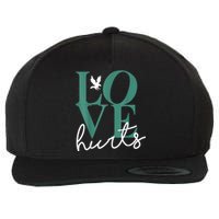 Hurts So Good Eagles Fan - Love Hurts Eagles Fan Vintage  Wool Snapback Cap