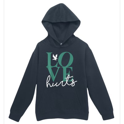 Hurts So Good Eagles Fan - Love Hurts Eagles Fan Vintage  Urban Pullover Hoodie