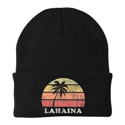 Lahaina Hawaii Vintage 70s Retro Throwback Design Beanie