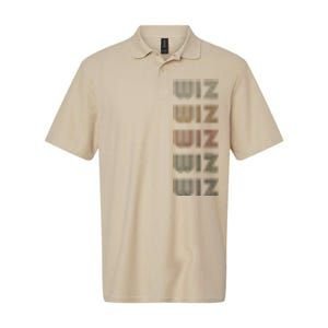 Love Heart Wiz Grunge Softstyle Adult Sport Polo