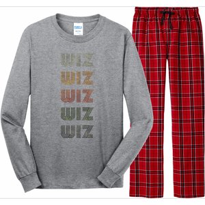 Love Heart Wiz Grunge Long Sleeve Pajama Set