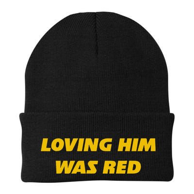 Loving Him Was Red Beanie