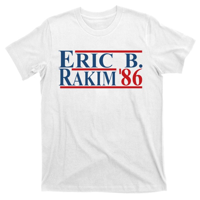 Laurence Holmes Wearing Eric B. Rakim 86 T-Shirt