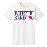 Laurence Holmes Wearing Eric B. Rakim 86 Kids T-Shirt