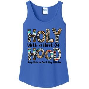 Leopard Holy With A Hint Of Hood Western Country Christian Gift Ladies Essential Tank