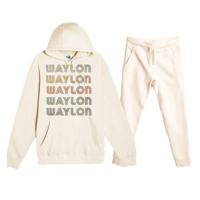 Love Heart W.A.Y.L.O.N Grungevintage Style Black W.A.Y.L.O.N Premium Hooded Sweatsuit Set