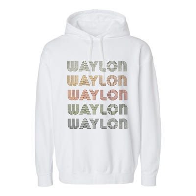 Love Heart W.A.Y.L.O.N Grungevintage Style Black W.A.Y.L.O.N Garment-Dyed Fleece Hoodie