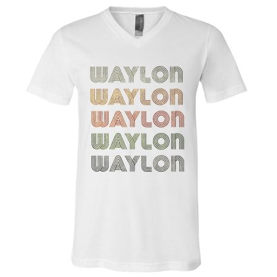 Love Heart W.A.Y.L.O.N Grungevintage Style Black W.A.Y.L.O.N V-Neck T-Shirt