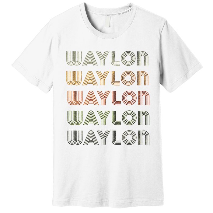 Love Heart W.A.Y.L.O.N Grungevintage Style Black W.A.Y.L.O.N Premium T-Shirt