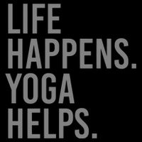 Life Happens Yoga Helps Gift Impact Tech Backpack