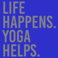 Life Happens Yoga Helps Gift 16 in Basic Backpack