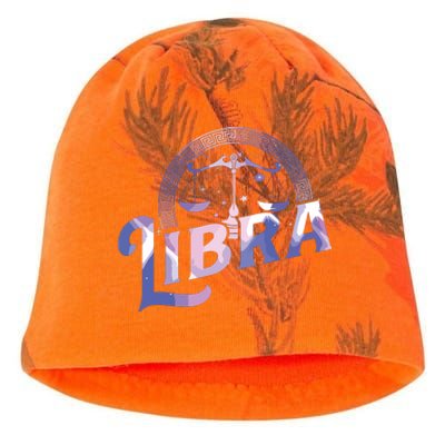 Libra Horoscope Zodiac Sign Astrology Symbol Kati - Camo Knit Beanie