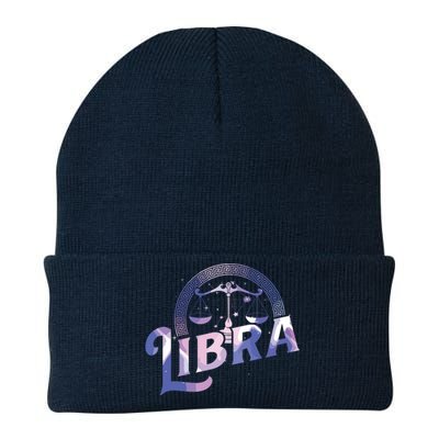 Libra Horoscope Zodiac Sign Astrology Symbol Knit Cap Winter Beanie