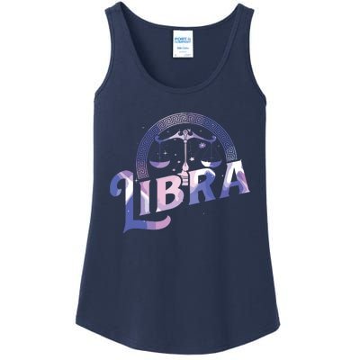 Libra Horoscope Zodiac Sign Astrology Symbol Ladies Essential Tank