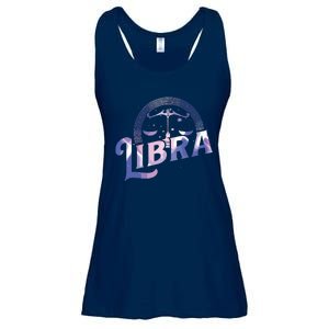 Libra Horoscope Zodiac Sign Astrology Symbol Ladies Essential Flowy Tank