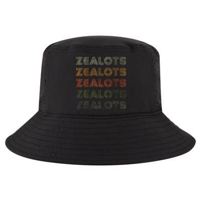Love Heart Zealots Grunge Vintage Style Black Zealots Cool Comfort Performance Bucket Hat