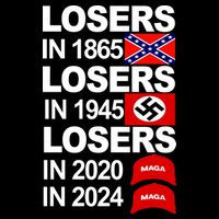Losers In 1865 Losers In 1945 Button