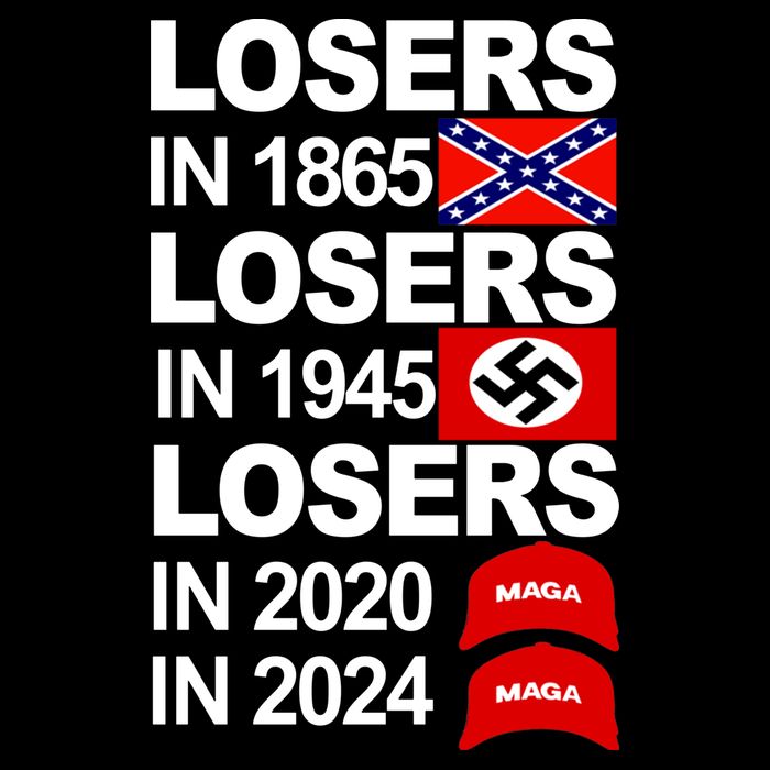Losers In 1865 Losers In 1945 Button
