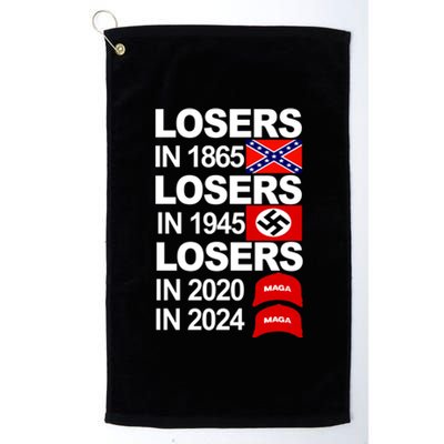 Losers In 1865 Losers In 1945 Platinum Collection Golf Towel