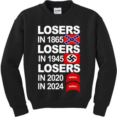 Losers In 1865 Losers In 1945 Kids Sweatshirt