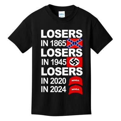 Losers In 1865 Losers In 1945 Kids T-Shirt