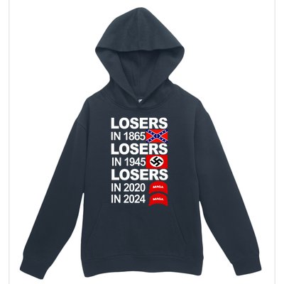 Losers In 1865 Losers In 1945 Urban Pullover Hoodie