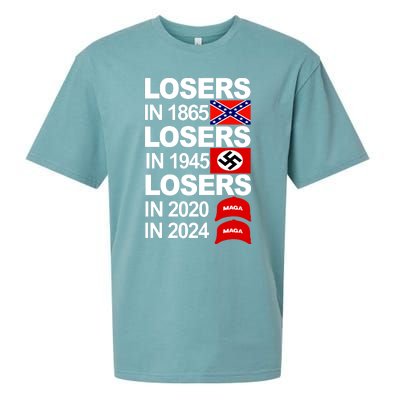 Losers In 1865 Losers In 1945 Sueded Cloud Jersey T-Shirt