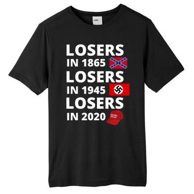 Losers In 1865, Losers In 1945, Losers In 2020 Funny Political Tall Fusion ChromaSoft Performance T-Shirt