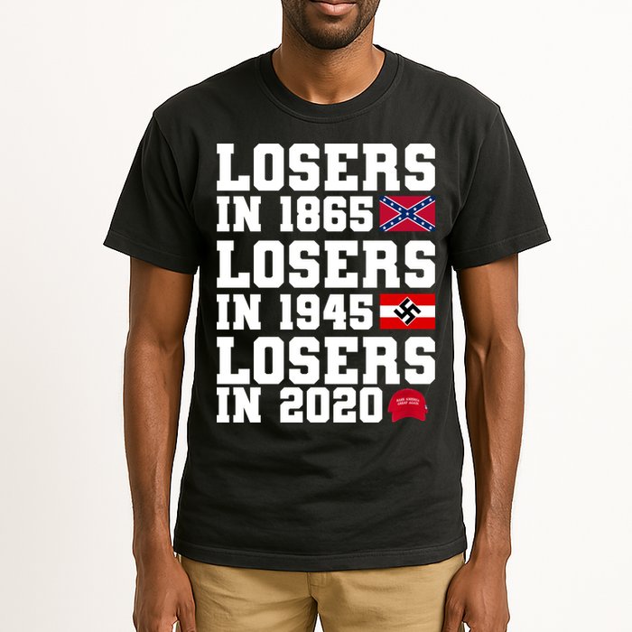 Losers In 1865 Losers In 1945 Losers In 2020 Tall T-Shirt
