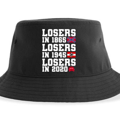 Losers In 1865 Losers In 1945 Losers In 2020 Sustainable Bucket Hat