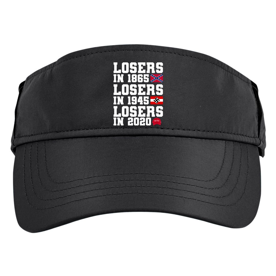 Losers In 1865 Losers In 1945 Losers In 2020 Adult Drive Performance Visor