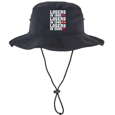 Losers In 1865 Losers In 1945 Losers In 2020 Bucket Hat