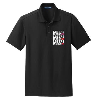Losers In 1865 Losers In 1945 Losers In 2020 Dry Zone Grid Polo