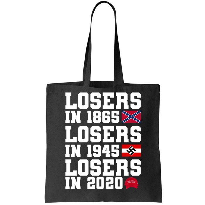 Losers In 1865 Losers In 1945 Losers In 2020 Tote Bag