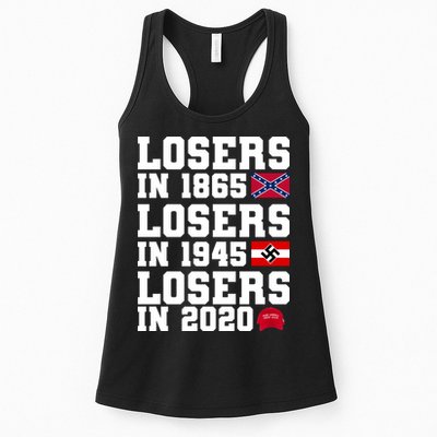 Losers In 1865 Losers In 1945 Losers In 2020 Womens Tank Top