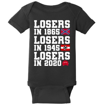 Losers In 1865 Losers In 1945 Losers In 2020 Baby Bodysuit